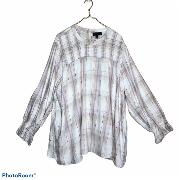 NWT- Lane Bryant Blouse Sz 28 - Picture 2 of 7